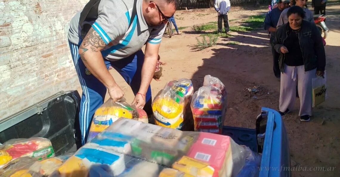 Embarcación: comenzó la distribución de focalizados en comunidades originarias