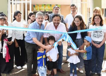 General Ballivián: el gobernador Sáenz inauguró un Centro de Primera Infancia