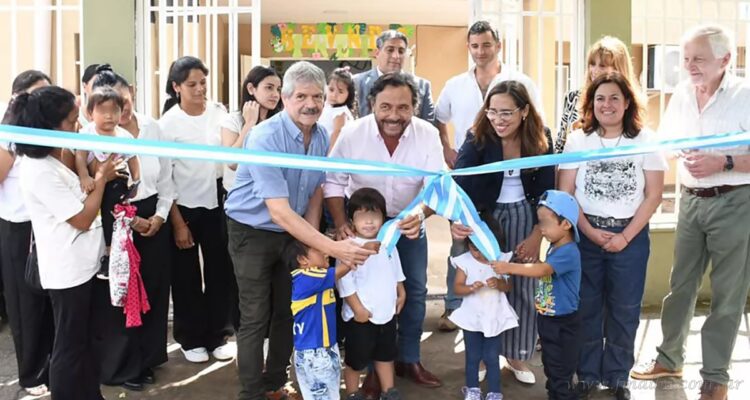 General Ballivián: el gobernador Sáenz inauguró un Centro de Primera Infancia
