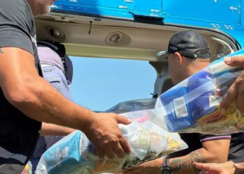 Rivadavia Banda Norte: Desarrollo Social asistió con más de 13 mil kilos de alimentos