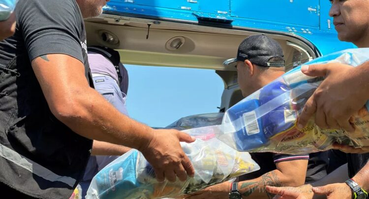 Rivadavia Banda Norte: Desarrollo Social asistió con más de 13 mil kilos de alimentos