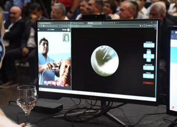 Salud: el gobernador Sáenz presentó el Hospital Público Digital SAFESA