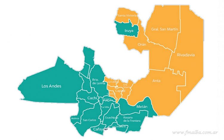 Coronavirus: la provincia no tiene departamentos en rojo