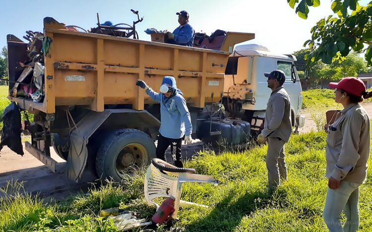 Febrero inicia con Operativo de Descacharrado