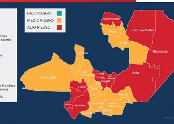 Covid-19: departamento San Martín sigue catalogado como “Alto Riesgo”