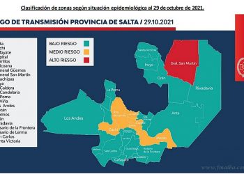 Covid-19: San Martín, departamento en rojo