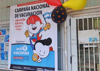 Campaña Nacional de Vacunación contra sarampión, rubéola, paperas y polio se extiende hasta el 11 de diciembre