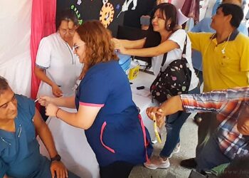 Tartagal: ministro Mangione encabezó el lanzamiento de la Campaña de Vacunación Antigripal 2024