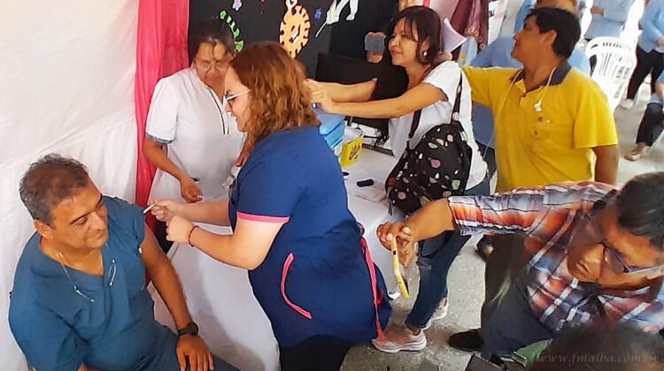 Tartagal: ministro Mangione encabezó el lanzamiento de la Campaña de Vacunación Antigripal 2024