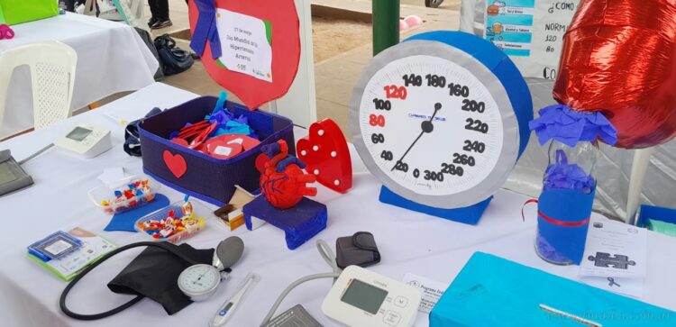 Día Mundial de la Hipertensión: jornada sanitaria e informativa en Plaza San Martín