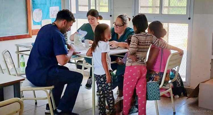 Santa Victoria Este: semana de operativo sanitario en distintos parajes