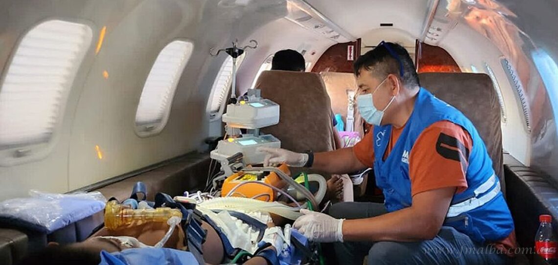 Tartagal: hombre herido de gravedad en Yacuiba fue trasladado a Salta Capital