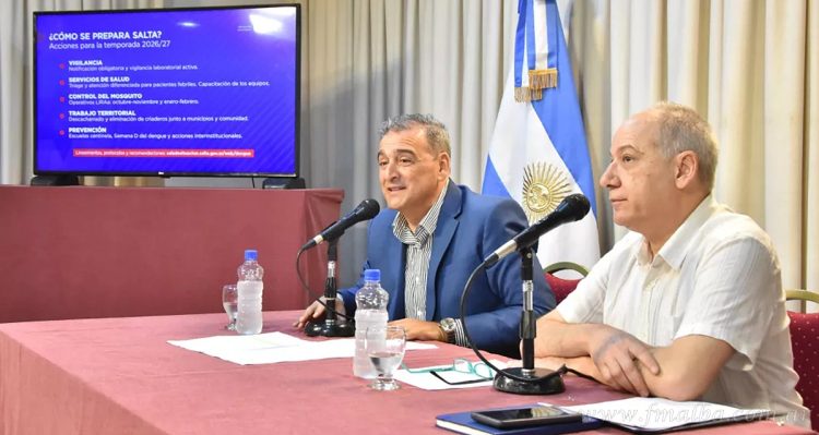 Salta presentó su balance epidemiológico y plan de acción contra las enfermedades transmitidas por mosquito