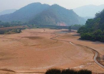Departamento: altas temperaturas e histórica bajante en el dique Itiyuro