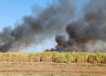 Quema de pastizales dejan sin energía a cuatro departamentos