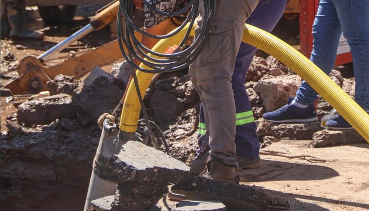 Tartagal: rotura en el acueducto provoca inconvenientes en la red de agua
