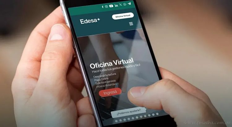 Alerta por una web falsa que imita a la oficina virtual de Edesa