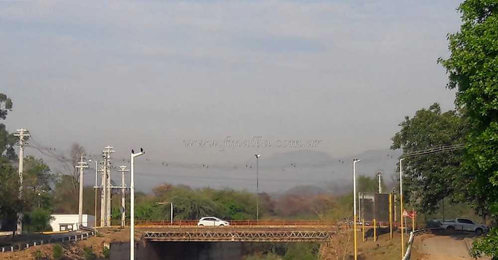 Incendios forestales en el departamento de Gral. San Martín