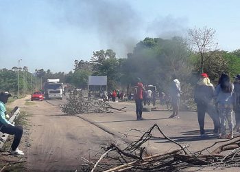 Cuña Muerta: corte total en Ruta 34