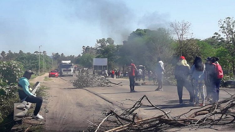 Cuña Muerta: corte total en Ruta 34