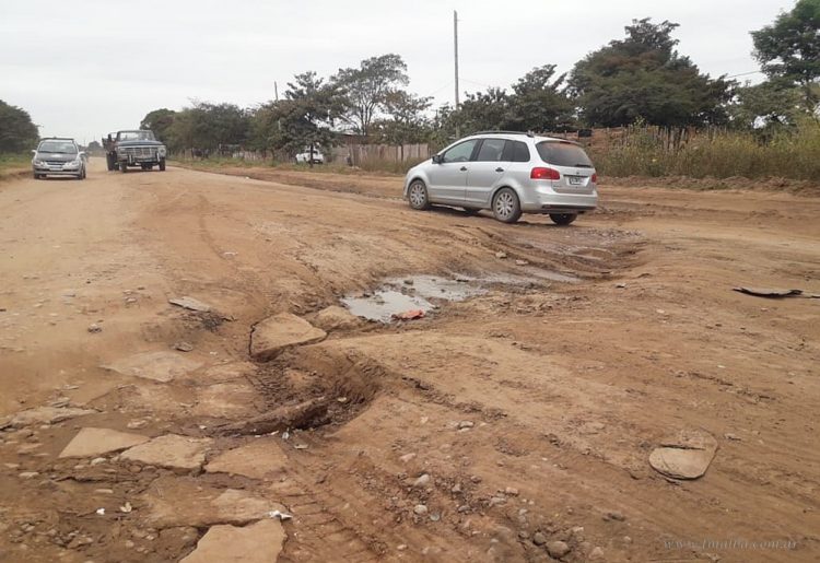 Inició la pavimentación de la Ruta Nacional 86 Tartagal-Tonono