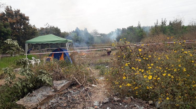 B° Norte  Grande: familias jóvenes ocupan predio