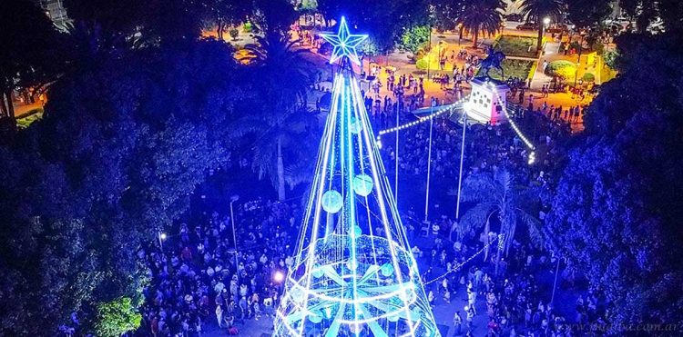 Tartagal: “Bicicleteada Nocturna Navideña” en la previa del encendido del Árbol de Navidad