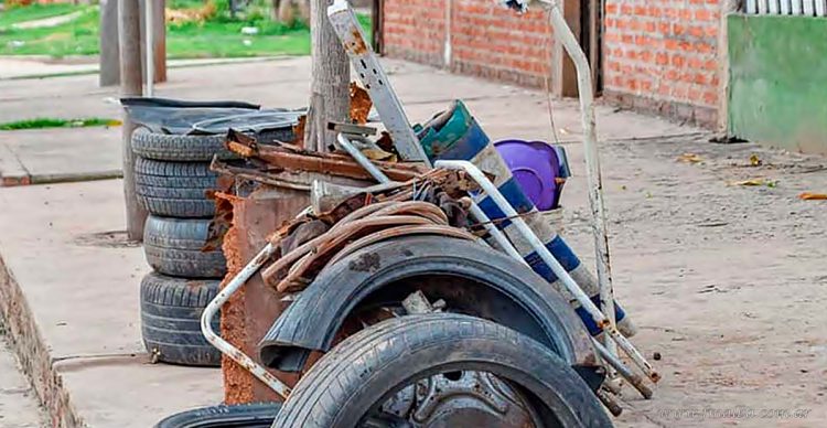 Campaña de Descacharrado: se llevan colectados más de 90 mil kilos de chatarra en Tartagal