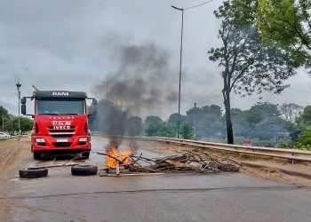 Ruta Nacional 34: corte total en el puente carretero
