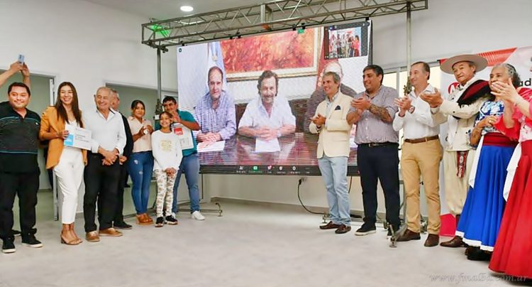 B° Santa María: inauguración simbólica del Centro de Día