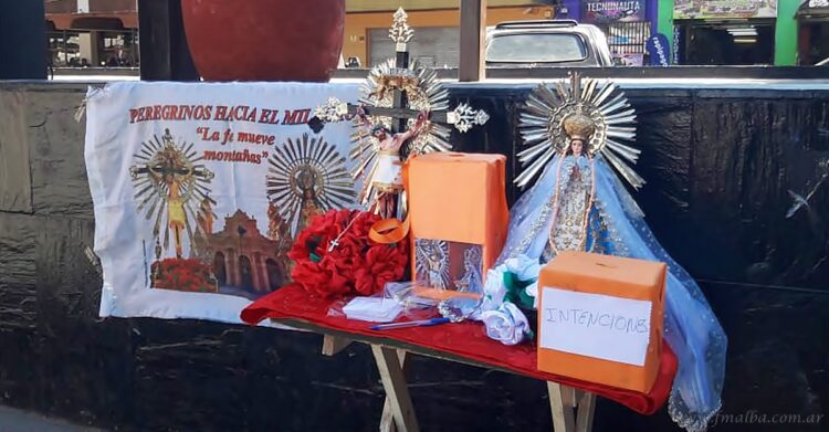Tiempo del Milagro: peregrinos se alistan para iniciar el viaje a Salta Capital