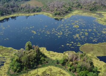 Laguna del Cielo: se tomaron muestras para evaluar calidad para potencial consumo