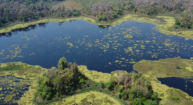 Laguna del Cielo: se tomaron muestras para evaluar calidad para potencial consumo