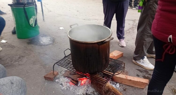 Paro municipal: el ejecutivo infraccionó a los manifestantes por obstrucción del tránsito
