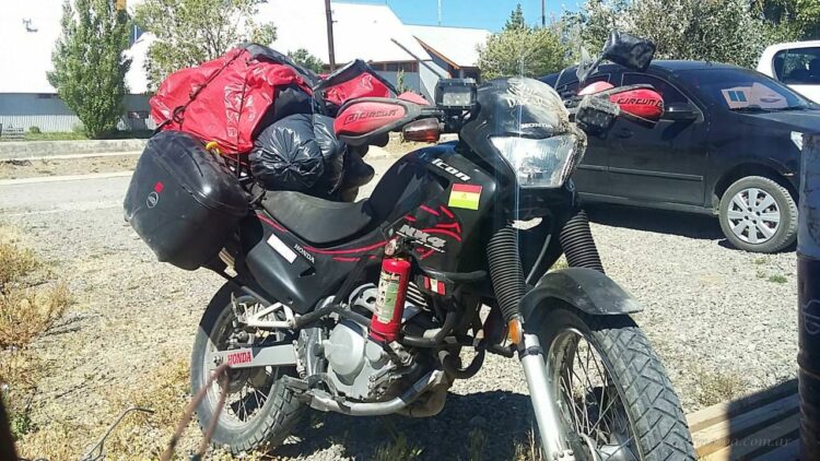 Ruta 40: motociclista tartagalense en terapia intensiva