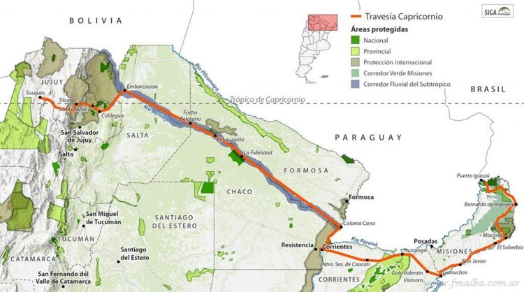 Travesía Capricornio: 3.000 kilómetros para mostrar el Norte Grande argentino