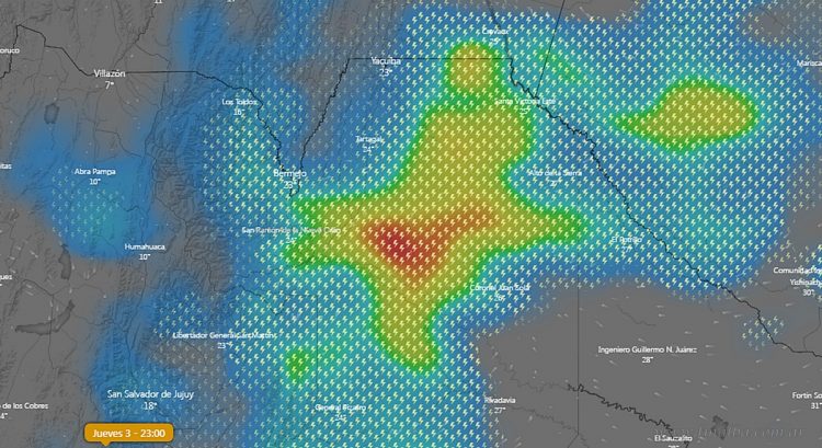 El Servicio Meteorológico emitió alerta amarilla por tormentas