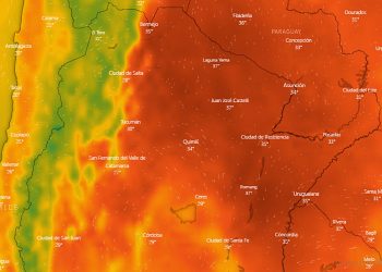 El Servicio Meteorológico mantiene alerta amarilla por altas temperaturas