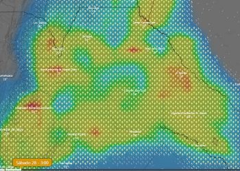 Fin de semana con tormentas fuertes en gran parte del país