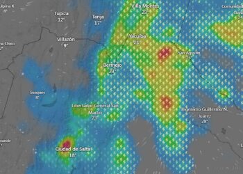 Rige alerta amarilla por tormentas intensas para este fin de semana