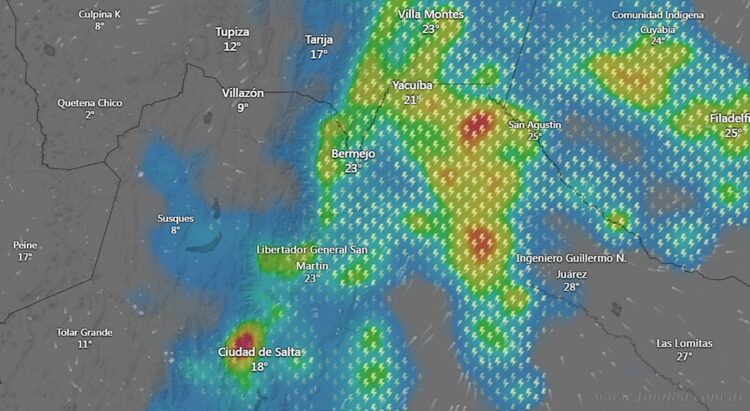 Rige alerta amarilla por tormentas intensas para este fin de semana