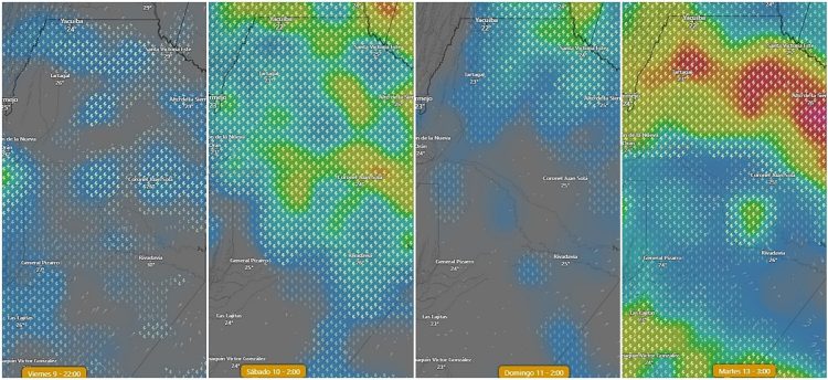 Feriado de Carnaval: se anticipa tiempo inestable y con probabilidad de lluvias