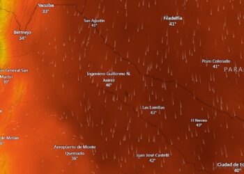 El Servicio Meteorológico alerta por calor extremo en el norte