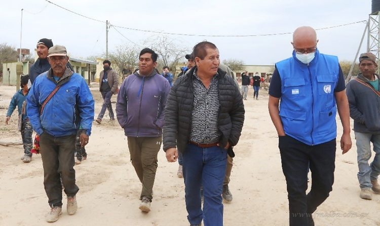 Santa Victoria Este: delegación de la ONU Argentina recorrió el chaco salteño